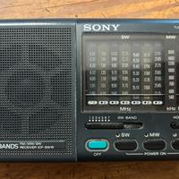 Radio vintage Sony 9 bande - modello ICF-SW15