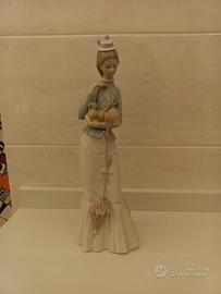 Lladró originale "Lady with Dog & Umbrella"(#4761)
