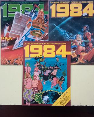 Fumetti, riviste 1984 a 2 euro l'una