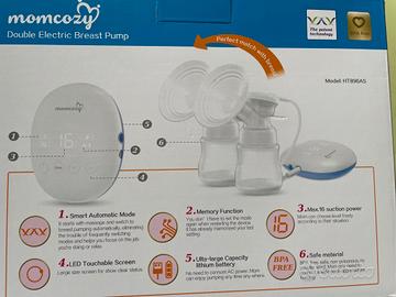 Nuovo tiralatte elettrico doppio mai usato