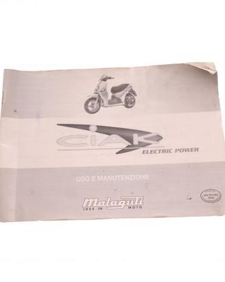 Libretto uso e manutenzione Malaguti Ciak 50 Elect