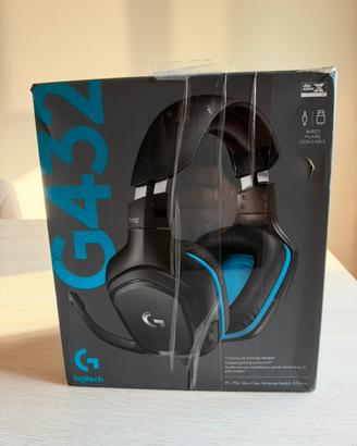 Cuffie gaming Logitech G432 NUOVE!