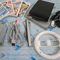 Nintendo Wii Nera + Accessori e Giochi