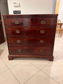 Cassettone Inglese in Mogano (Stile Giorgio III)