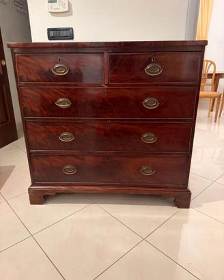 Cassettone Inglese in Mogano (Stile Giorgio III)