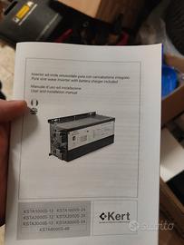 INVERTER 24V 2000W KERT 