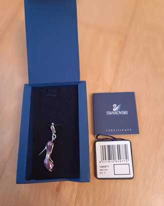 ciondolo charm Swarovski scarpa col tacco
