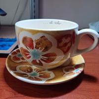 tazza grande con piattino thun