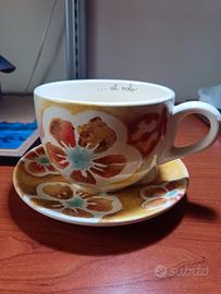 tazza grande con piattino thun
