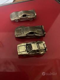 Tris Miniature Ferrari F40 Argento Massiccio 800