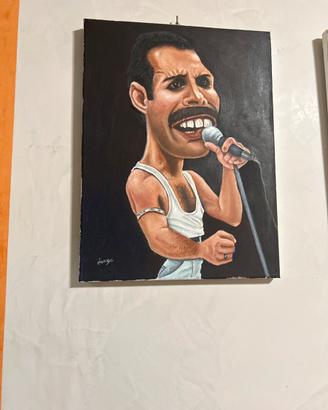 Quadro di freddie  mercury