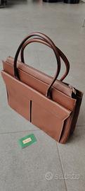 Borsa Pineider in pelle, originale, nuova