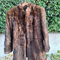 Giacca pelliccia di opossum, anni 80.