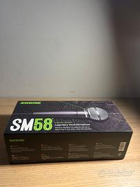 Microfono shure SM58 professionale live studio y2k
