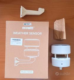 Ecowitt WS85 - Sensore pioggia e vento 3 in 1