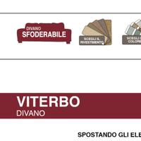 Divano modello viterbo semeraro