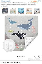 Tappetino doccia per bambini 53x53 