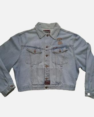 Giacca di jeans azzurra Durango