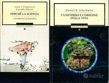 Lotto 4 libri Divulgazione Scientifica