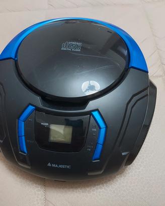 radio con CD e usb marca majestic