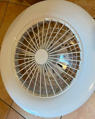 Ventilatore led da soffitto