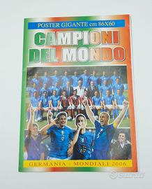 2 poster + libero Italia campioni del mondo