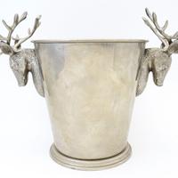 Secchiello  Champagne in Silver Plated XIX Secolo