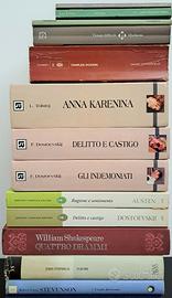 Libri classici lotto 14 volumi – Dostoevskij Tolst