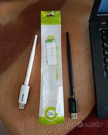 Antenne usb Wifi + Bluetooth AX900 + altra omaggio