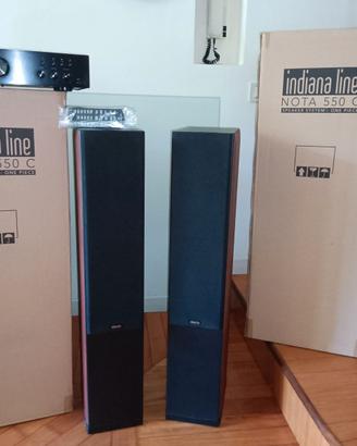 Hi Fi AUNA 2.0 con Diffusori Indiana Note 550
