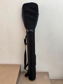 Borsa golf Silverline blu scuro per pochi ferri