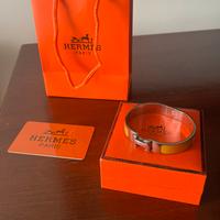 Bracciale Hermès Clic H PM in Metallo.