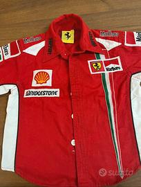 Camicia vintage bambino Ferrari taglia S