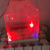 Box teca in vetro illuminata led