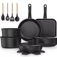 set pentole 21 pezzi