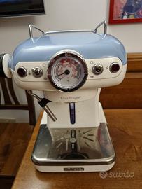Macchina caffè Ariete Vintage azzurra