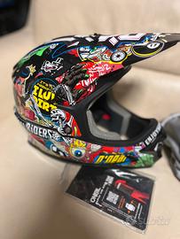 Casco bambino moto cross enduro mountain bike