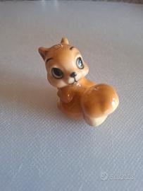 Statuina Vintage Ceramica MERITO Animaletto Mini