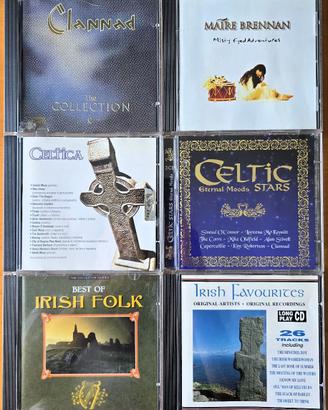 Musica celtica e irlandese varia - 6 dischi