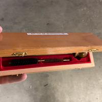 SET PULIZIA SCOVOLI IN SCATOLA DI LEGNO