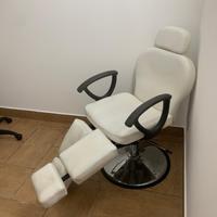 Poltrona pedicure,trucco a gas