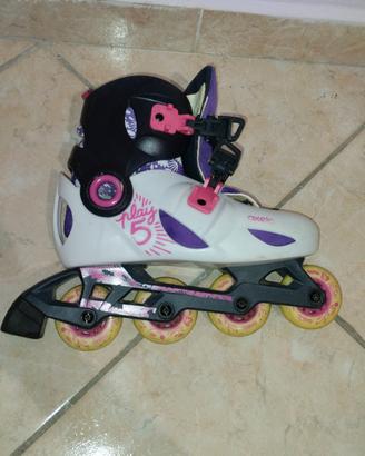 Pattini a rotelle/roller da Bambina 