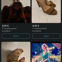 Scarpe mai indossate