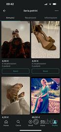Scarpe mai indossate