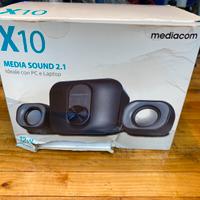 Sistema altoparlanti MEDIA SOUND 2.1