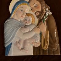 Sacra famiglia firmata Ronzan