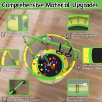 Trampolino per bambini, per esterni, per interni e