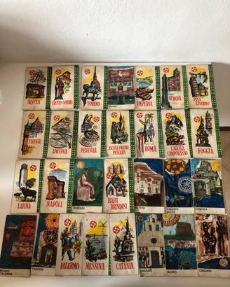 Cartine geografiche città d'Italia anni 60