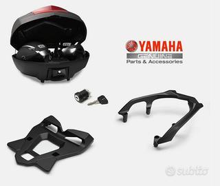 KIT PORTAPACCHI+BAULE CITY 50L NUOVO YAMAHA T-MAX
