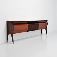 Mobile con specchiera buffet osvaldo borsani 1950